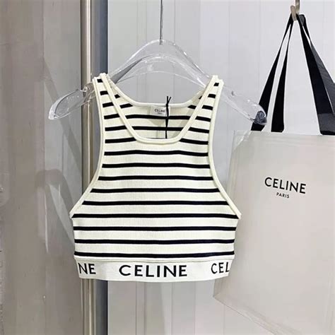 white celine top|Celine top bra.